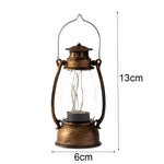 Lampada a olio decorativa natalizia retrò 15 cm