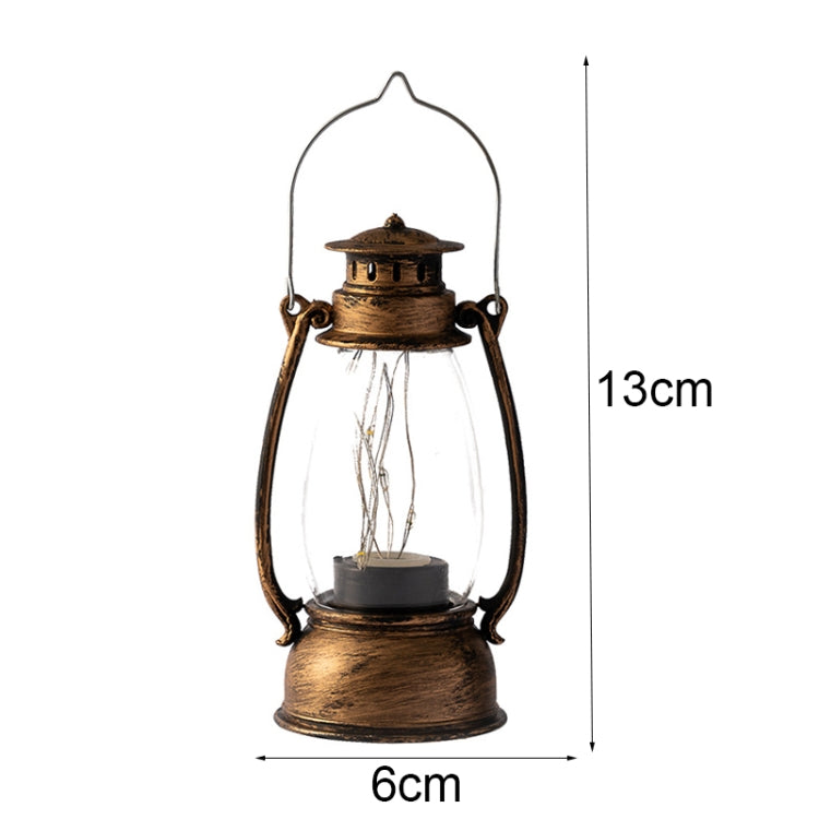 Lampada a olio decorativa natalizia retrò 15 cm