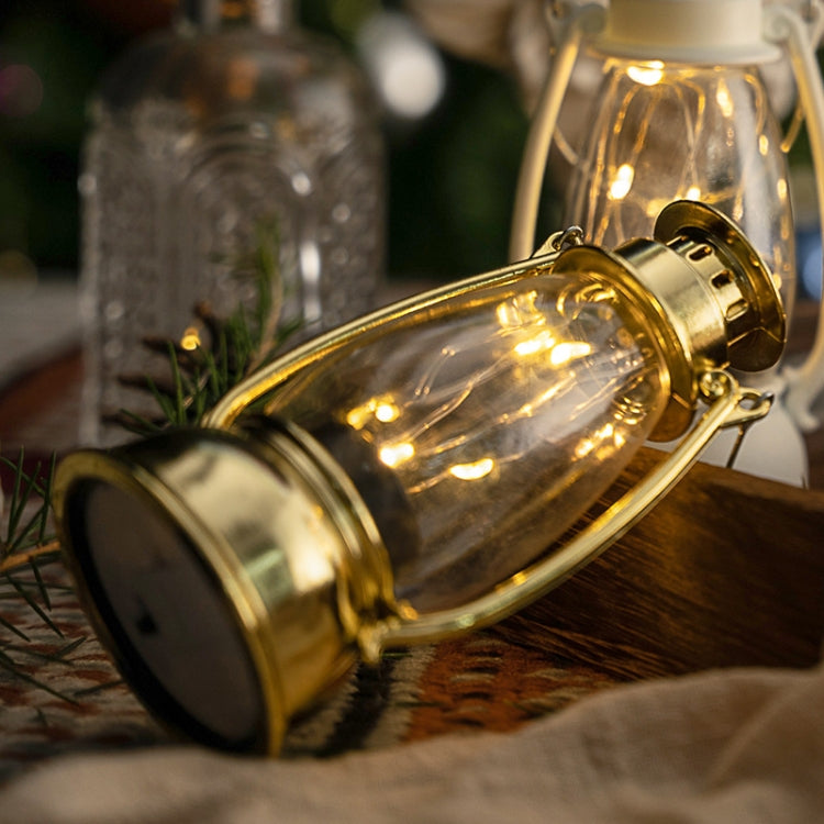 Lampada a olio decorativa natalizia retrò 15 cm