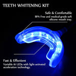 Sistema sbiancamento denti 16 LED con cavo 3 in 1