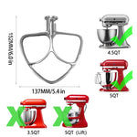 Accessori in acciaio inox per KitchenAid 5QT e 6QT