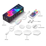 Luci da parete RGBIC smart per gaming con controllo app