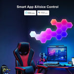 Luci da parete RGBIC smart per gaming con controllo app