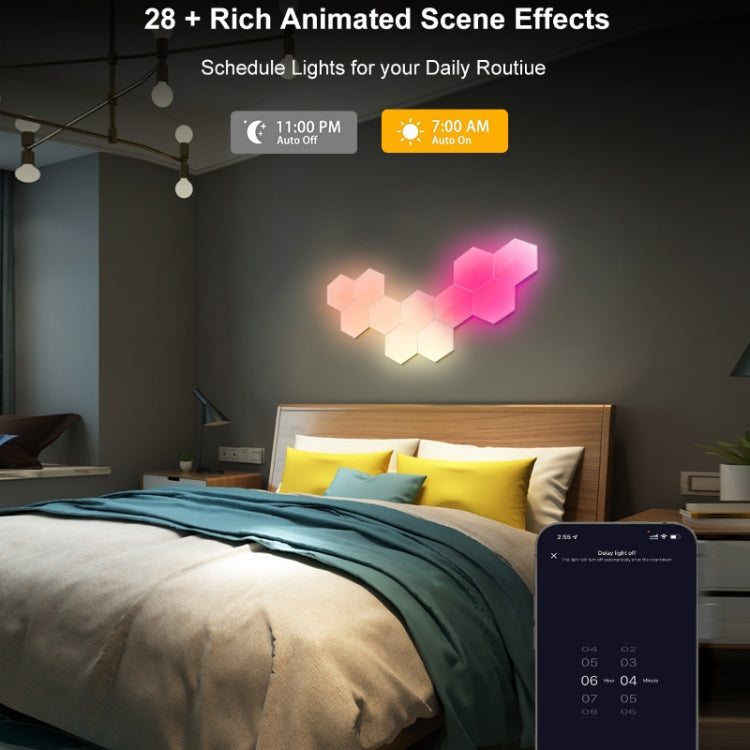 Luci da parete RGBIC smart per gaming con controllo app