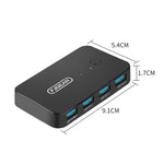 Espansore switch USB 3 in 2 out con cavo controller desktop
