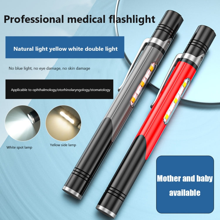 Torcia LED Mini Pen B35 con 3 Sorgenti Luminose