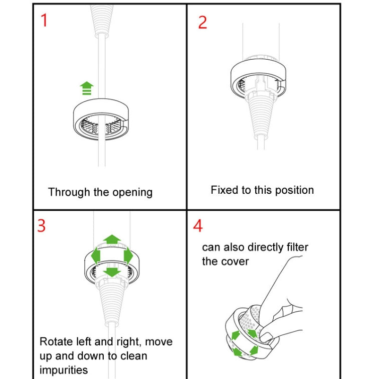 Spazzola per pulizia filtro Dyson Airwrap in ABS - immagine 6