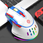 Mouse meccanico cablato K-Snake Q15 9 tasti RGB