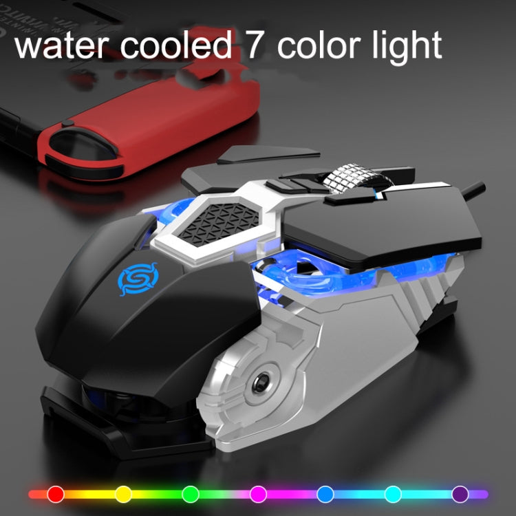 Mouse da gioco K-Snake Q18 9 tasti 6400 DPI USB