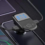 Caricabatteria auto LDNIO C706Q QC3.0 con display digitale
