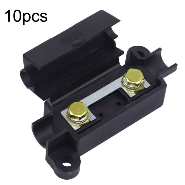 Portafusibili auto 10 pezzi in nylon 60V 100A