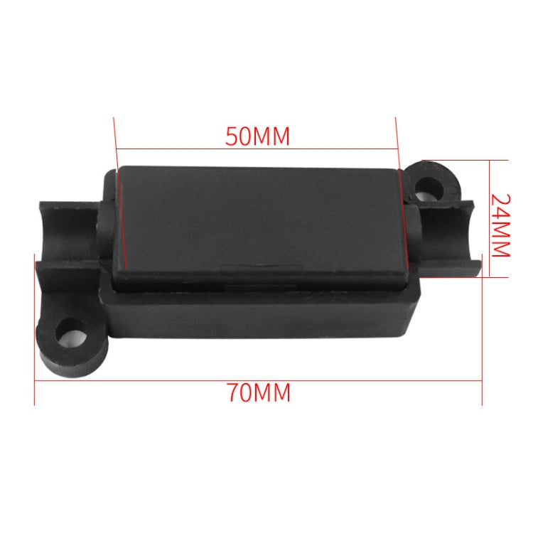 Portafusibili auto 10 pezzi in nylon 60V 100A