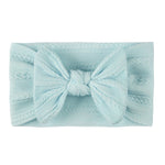 5 pezzi Fasce per capelli bambini in nylon con fiocco