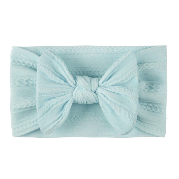 5 pezzi Fasce per capelli bambini in nylon con fiocco