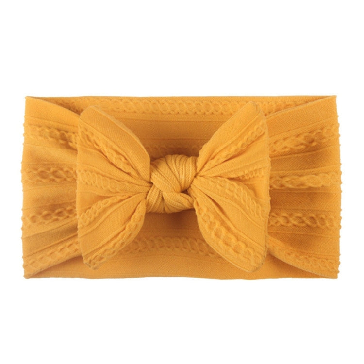 5 pezzi Fasce per capelli bambini in nylon con fiocco