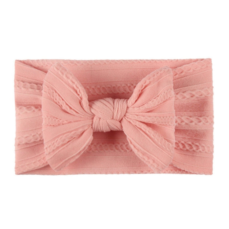 5 pezzi Fasce per capelli bambini in nylon con fiocco
