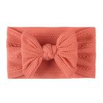 5 pezzi Fasce per capelli bambini in nylon con fiocco