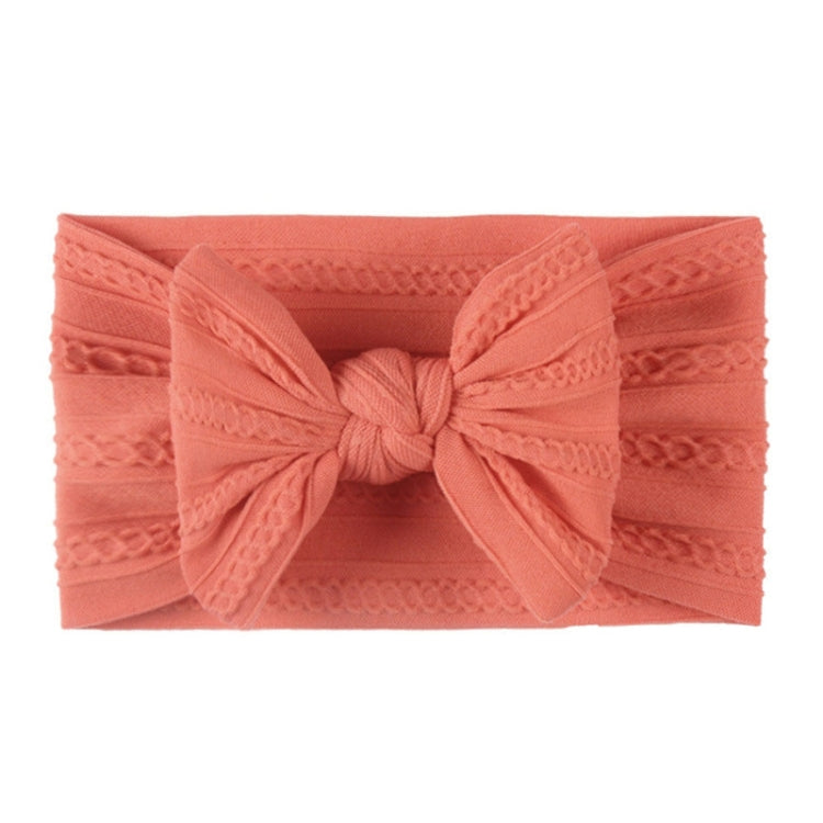 5 pezzi Fasce per capelli bambini in nylon con fiocco