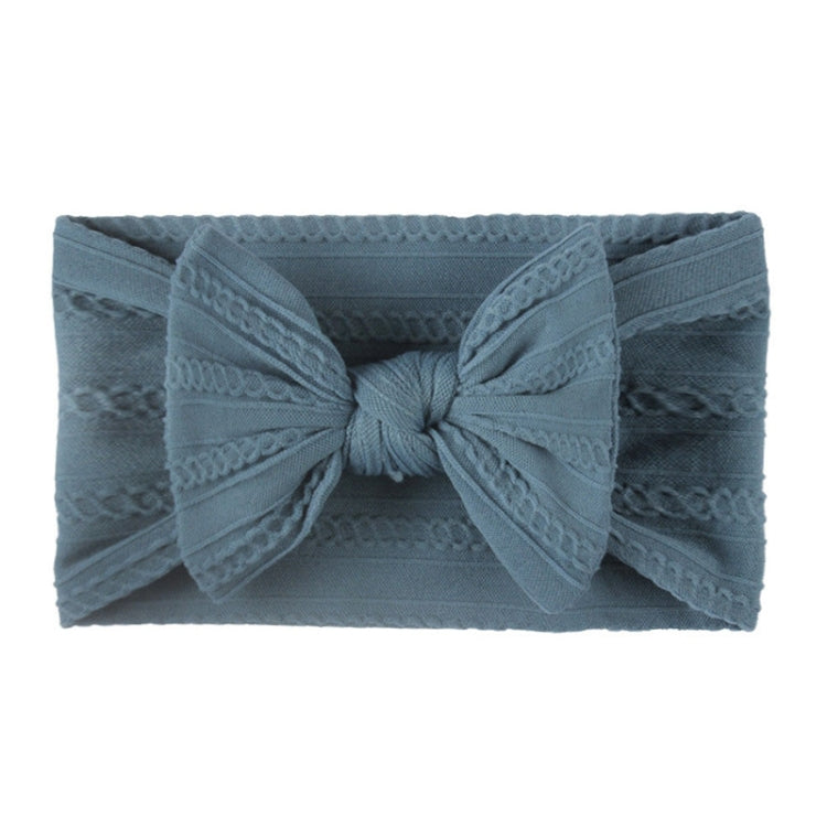 5 pezzi Fasce per capelli bambini in nylon con fiocco