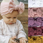 5 pezzi Fasce per capelli bambini in nylon con fiocco