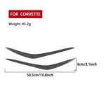 Adesivo decorativo per paraurti Chevrolet Corvette C8 set 2 pezzi