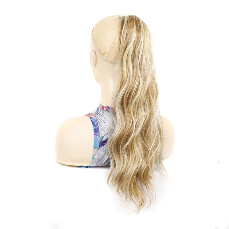 Parrucca con clip lunga coda di cavallo ondulata 55 cm