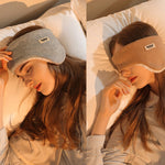 Golovejoy Fascia Insonorizzata con Maschera per Occhi 2 in 1