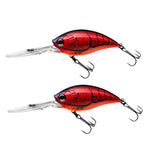 Esca finta rigida in plastica per pesca in mare 2 pezzi