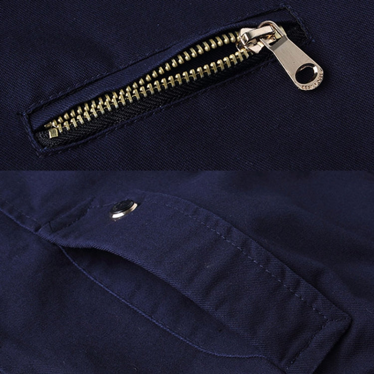 Giacca da uomo casual con cerniera M-XXXL