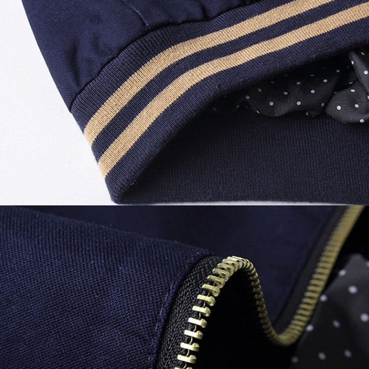 Giacca da uomo casual con cerniera M-XXXL