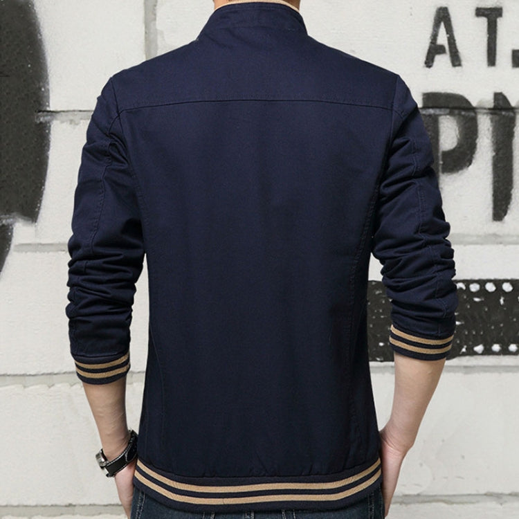 Giacca da uomo casual con cerniera M-XXXL