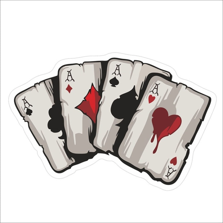 10 adesivi riflettenti colorati per carte da gioco