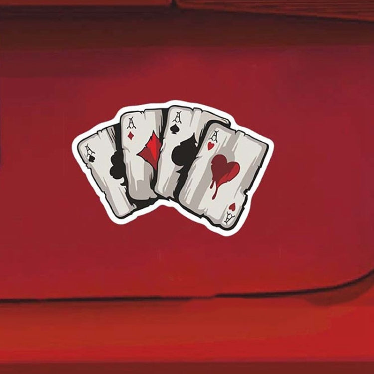 10 adesivi riflettenti colorati per carte da gioco