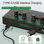 Amplificatore cuffie EF-4 a 4 canali con jack 3,5 e 6,35 mm - immagine 4