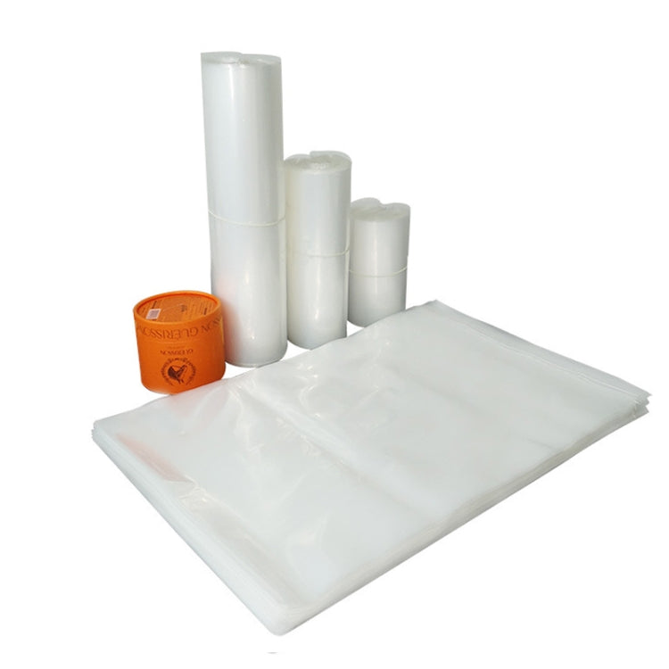 100 Sacchetti imballaggio PE trasparenti 35x50-50x70 cm