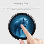 Scheda di sviluppo Waveshare ESP32-S3R8 con display touch rotondo da 1,46 pollici, risoluzione 412×412, supporto Wi-Fi e Bluetooth., Without Cover Glass, With Cover Glass, With Widened Cover Glass