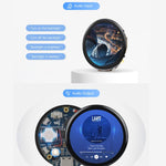 Scheda di sviluppo Waveshare ESP32-S3R8 con display touch rotondo da 1,46 pollici, risoluzione 412×412, supporto Wi-Fi e Bluetooth., Without Cover Glass, With Cover Glass, With Widened Cover Glass