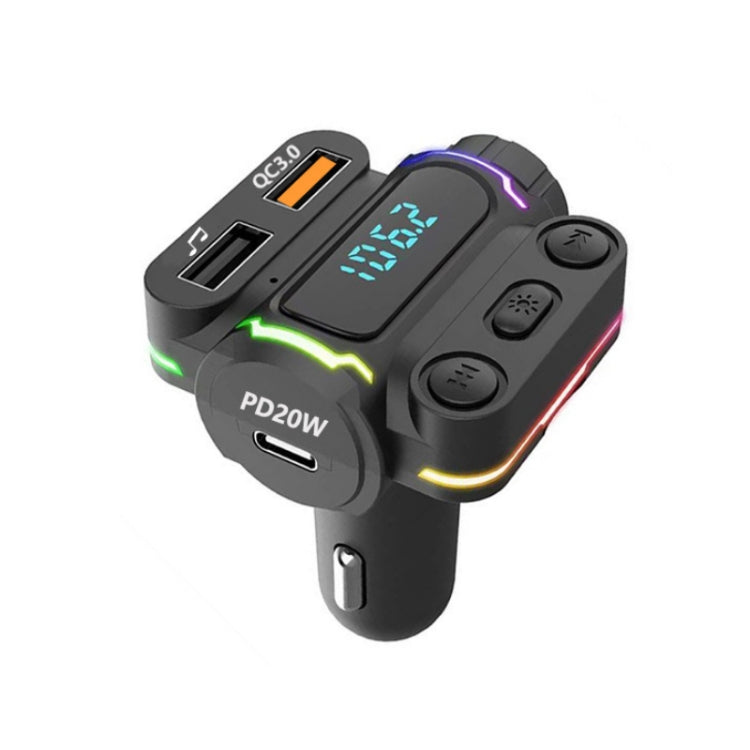 Trasmettitore FM auto P7 PD20W con doppia ricarica rapida