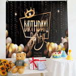 Panno da appendere per foto per bambini con layout di compleanno, 150x200cm Velvet