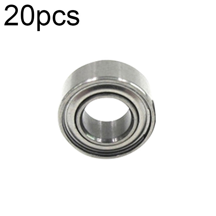 Cuscinetti silenziosi miniatura MR105ZZ 5x10x4mm 20 pezzi