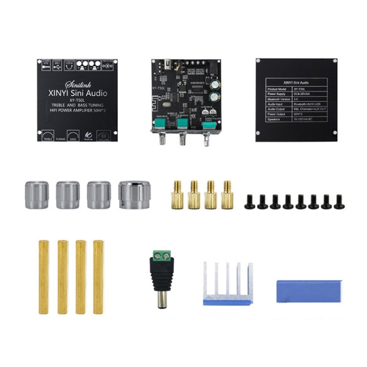 Modulo amplificatore Bluetooth 5.0 XY-T50L 50 W per canale - immagine 2