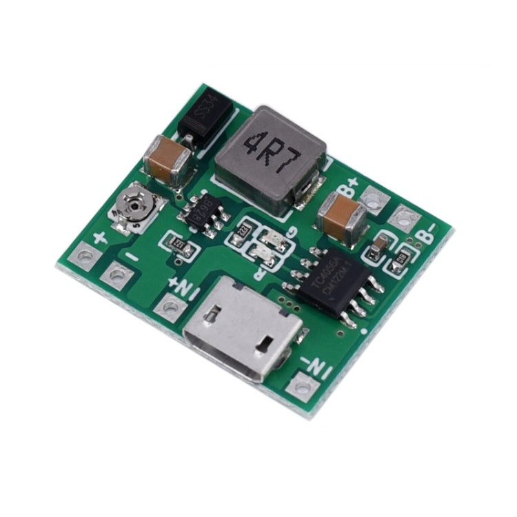 Modulo convertitore boost 3,7 V per batteria 18650 con ricarica - immagine 2