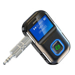 Ricevitore audio Bluetooth 5.3 con schermo e lettore MP3