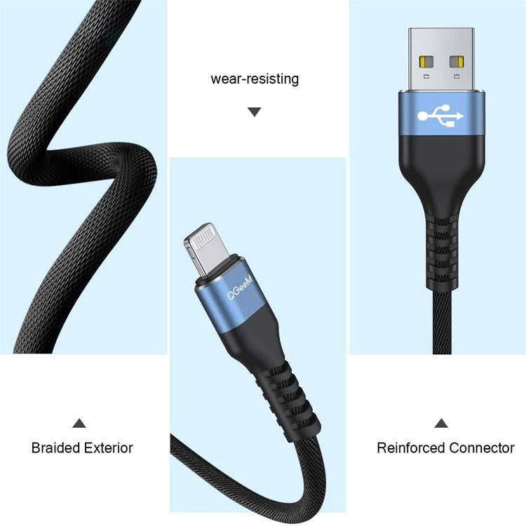 Cavo ricarica rapida USB-A a 8 pin per iPhone e iPad 1m/2m