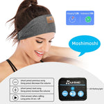 Cuffie Bluetooth con archetto e maschera per il sonno