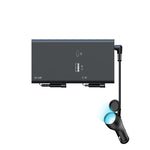 Caricabatterie auto USB 65W con doppio cavo retrattile