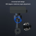 Caricabatterie auto USB 65W con doppio cavo retrattile