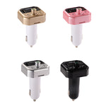 Caricabatterie auto Bluetooth Dual USB con vivavoce