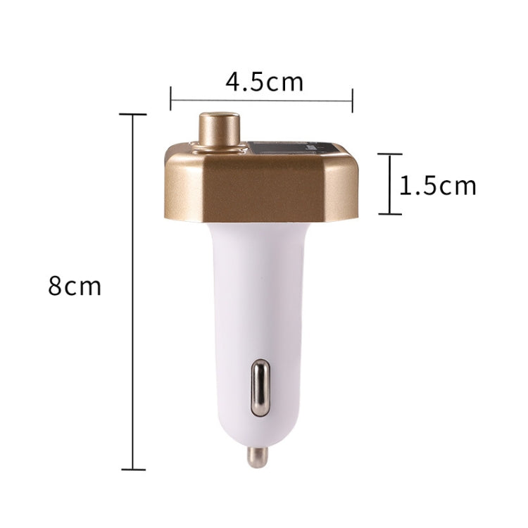 Caricabatterie auto Bluetooth Dual USB con vivavoce
