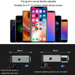 Presa d'aria auto con supporto per smartphone 4,7-7,2 pollici